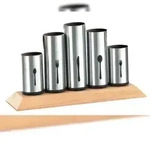 Caterado Besteckhalter PIPES, Material: Edelstahl 18/8 und Buchenholz Ma&szlig;e: ca. 30 x