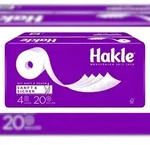 Hakle Toilettenpapier Sanft & Sicher (4-lagig, 20 Rollen)