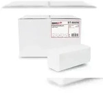 SemyTop 3200 St&uuml;ck Papierhandt&uuml;cher, 2-lagig ZZ/V, 24 x 21 cm, Zellstoff, hochwei&szlig;