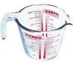 Pyrex Classic Kitchen Lab Messbecher, Borosilikatglas, 500 ml, 11 x 11 x 12 cm,