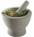 GEFU Crunchy Granit-M&ouml;rser "Crunchy" 17 cm