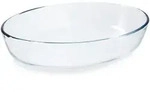Pyrex Ovale Glasplatte 30 X 21 X 7 Cm Classic Glas