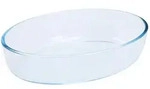 Pyrex Ovale Auflaufform aus Borosilikatglas 26 X 18 X 7 Cm Classic Glas