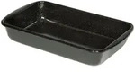 Riess Emaille Auflaufform 32 x 19 cm schwarz Profi