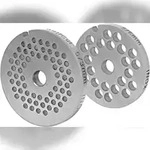 WOLFCUT Fleischwolfscheibensatz 3 mm + 6 mm Bohrung kompatibel mit allen g&auml;ngigen