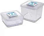 Solis Vakuumierbeh&auml;lter-Set 2 St&uuml;ck, 1000/2800 ml, Vakuumieren/ Marinieren