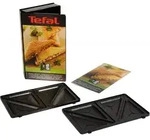 Tefal XA8102F0 XA800212 Club Sandwich Set Snack Sandwich-Platten mit Rezeptbuch