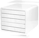HAN Schubladenbox i-Box 1551-12 DIN C4 5Schubf&auml;cher wei&szlig;