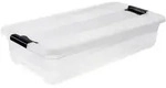 Keeeper - Aufbewahrungsbox mit Deckel 33L Transparent, Kollektion Cornelia