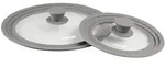 STONELINE&reg; Universal Glasdeckel, 2-teilig, mit Silikonrand, 6 Gr&ouml;&szlig;e, f&uuml;r 16/18/20