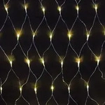 LEX 160er LED Lichternetz f&uuml;r Innen- und Au&szlig;enbereich, Warmwei&szlig;, IP44, 2 x 1,2 m