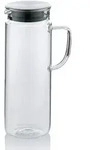 Kela Saftkrug PITCHER, Inhalt: 1 Liter, H&ouml;he: 230 mm, Durchmesser: 85 mm, Glas mit