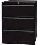 Bisley H&auml;ngeregistraturschrank Light 3 Sch&uuml;be 2-bahnig schwarz