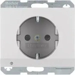 Berker SCHUKO-Steckdose alu 41097003