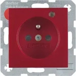 Berker Steckdose Glas rt matt 6765091915
