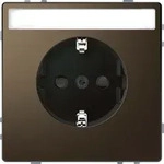 Merten SCHUKO-Steckdose moccamet MEG2302-6052