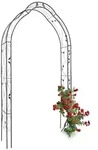 Relaxdays Rosenbogen, Vogel, HxBxT: 255 x 137 x 39 cm, Eisen pulverbeschichtet,