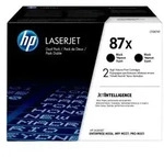 hp Lasertoner Nr.87X schwarz 2 St&uuml;ck