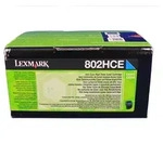 Lexmark 802HCE 80C2HCE Toner Cyan -A
