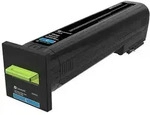 Laser/Kopierer LEXMARK 82K0X20 LEXMARK CX825 TONER CYAN