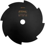 Stihl 40017133803 Grasschneideblatt 8 Schneiden 230 mm, schwarz