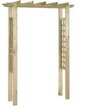 vidaXL Gartenlaube Rosenbogen 150 x 60 x 204 cm Holz Impr&auml;gniert