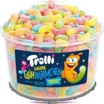 Trolli Weingummi Saure Gl&uuml;hw&uuml;rmchen 150 St&uuml;ck (1,05kg)