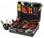 KNIPEX Werkzeugkoffer aus stabilem ABS mit guter Ausstattung (siehe 00 21 05