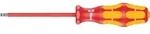 WERA Schraubendreher Schlitz, 2,5x0,4x80mm, Schutzisoliert 1000V, gerade,