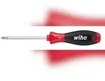 wiha Schraubendreher SoftFinish&reg; Phillips mit Rundklinge (00756), PH1 x 80 mm