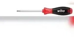 wiha Schraubendreher SoftFinish&reg; Phillips mit Rundklinge (27757), PH1 x 100 mm