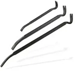 Dema Nageleisen Set 3-tlg. Brecheisen Kuhfu&szlig; Nagelzieher 350/600/800 mm