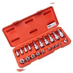 FAMEX Werkzeuge FAMEX 10520 Steckschl&uuml;sselsatz f&uuml;r Torx Schrauben und...