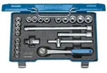 GEDORE Steckschl&uuml;ssel-Satz 3/8" 22-teilig 6-kant 6-22 mm, 30 HMU-10