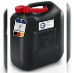 TRIZERATOP Kraftstoffkanister 20 Liter Benzinkanister, Dieselkanister schwarz
