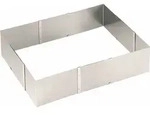 GEFU Backrahmen Uno Backrahmen "Uno" 30 - 57 x 18,5 - 31 cm