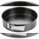 Dr. Oetker Springform &Oslash; 28 cm, Kuchenform mit Flachboden, runde Backform aus Stahl 