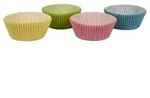 Papstar 60 Backf&ouml;rmchen &Oslash; 5 cm &middot; 2,5 cm farbig sortiert