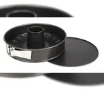 Dr. Oetker Springform 26 cm Tradition, mit Flach- und Rohrboden, Kuchenform,