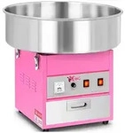 Royal Catering Zuckerwattemaschine - 52 cm - 1200 W - pink -