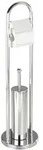 WENKO Exclusiv Stand WC-Garnitur Mod. Vasto Edelstahl, rostfrei