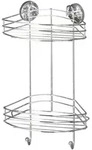 WENKO Vacuum-Loc&reg; Eckregal 2 Etagen