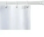WENKO Teleskop Duschstange extra stark Wei&szlig; 110 - 245 cm