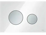 TECEloop WC-Bet&auml;tigungsplatte f. 2-Mengentechn. Gl we T. chrom matt