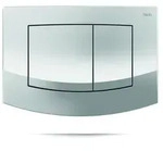 TECEambia WC-Bet&auml;tigungsplatte f&uuml;r Zweimengentechnik chrom gl&auml;nzend