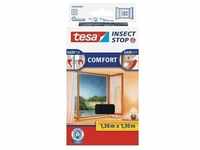 TESA tesa® Insect Stop Fliegengitter Fliegengitter für Fenster anthrazit 130 x 130