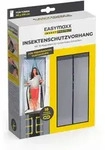 EASYmaxx Moskitonetz Magic Klick mit Magnetverschlu&szlig; - schwarz 90 x 210 cm