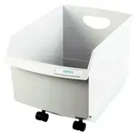 HAN Papier Container LOGO Drive 25l, grau, ohne Rollen u. Deckel