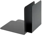 Alco Buchst&uuml;tze Metall 125x140x140mm schwarz 2 St&uuml;ck
