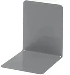 Maul Buchst&uuml;tzen Metall Grau 12 x 14 x 14 cm 2 St&uuml;ck